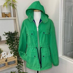 Brooks Brothers utility green jacket